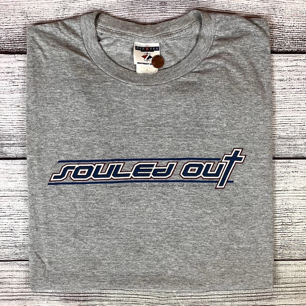 Vintage Souled Out Matthew 22:37 Jesus T-shirt